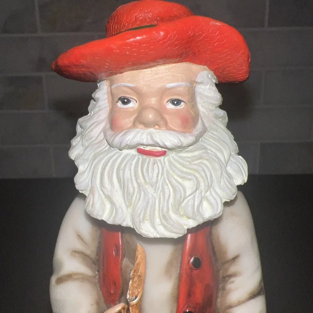 Santa Claus Fishing Bubble-Head Target 2002